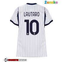 Ženske Nogometnih dresov Inter Milan Lautaro Martinez #10 Gostujoči 2026-27 Kratki rokavi
